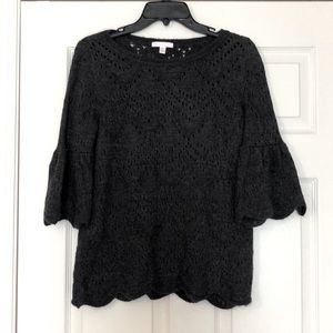 S, grey, Lauren Conrad sweater